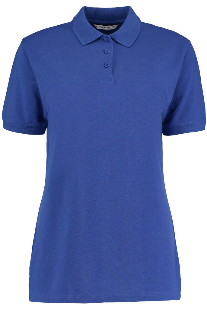 K703 Kustom Kit Ladies Klassic Poly/Cotton Piqué Polo Shirt | New Royal