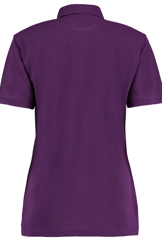 K703 Kustom Kit Ladies Klassic Poly/Cotton Piqué Polo Shirt | Dark Purple