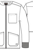 Skechers Men's 3 Pocket Warm-Up Zip Jacket | MAIN-IMAGE