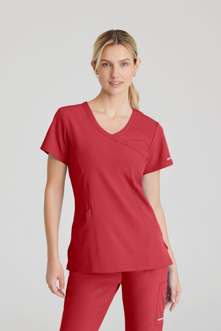 Skechers Reliance 3-pocket wrap effect top   PRE-ORDER PRODUCT | RED