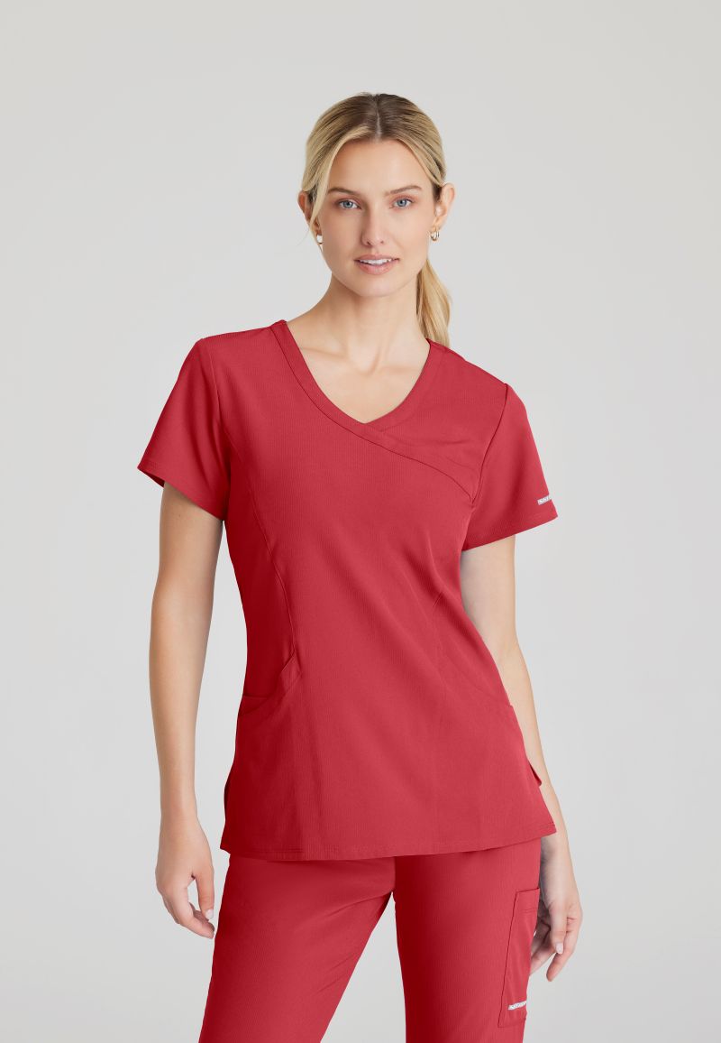 Skechers Reliance 3-pocket wrap effect top PRE-ORDER PRODUCT | RED