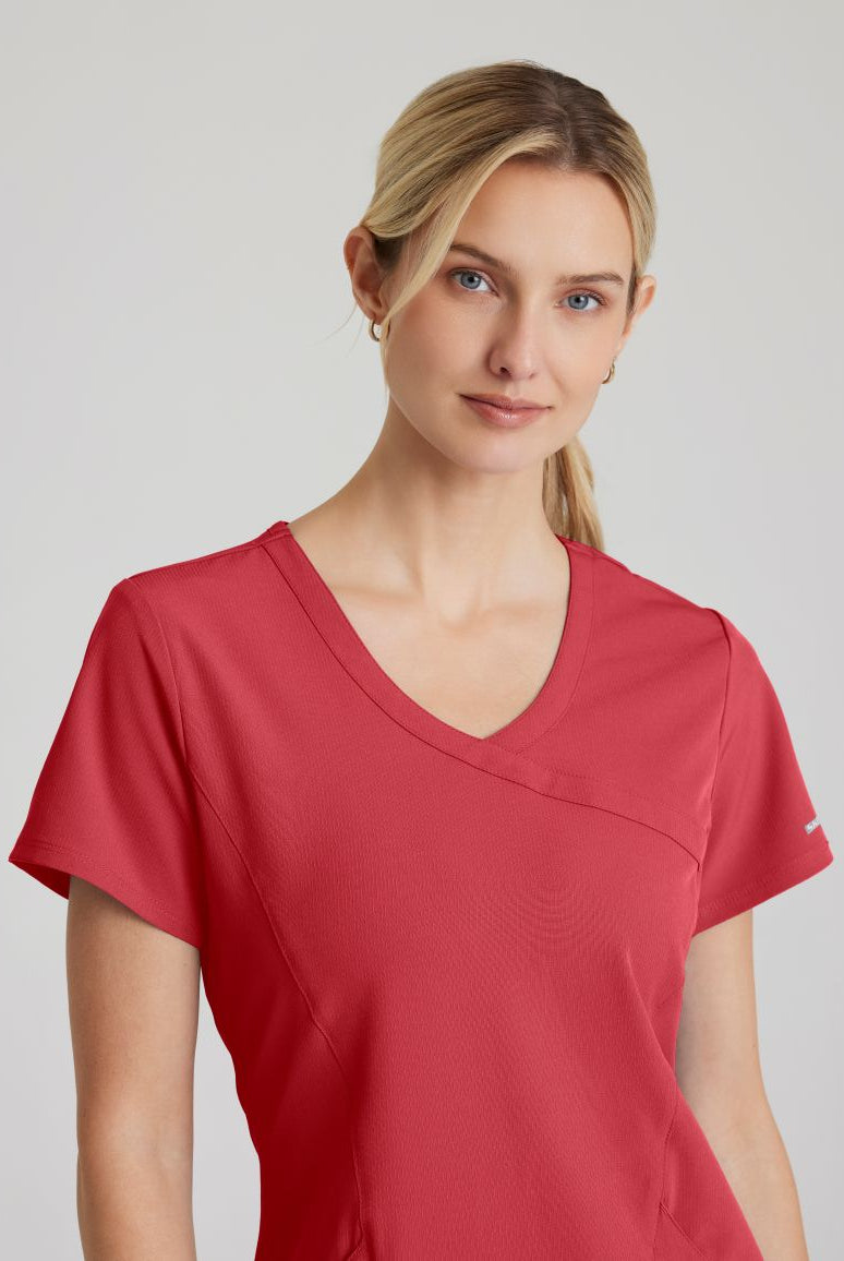 Skechers Reliance 3-pocket wrap effect top   PRE-ORDER PRODUCT | RED