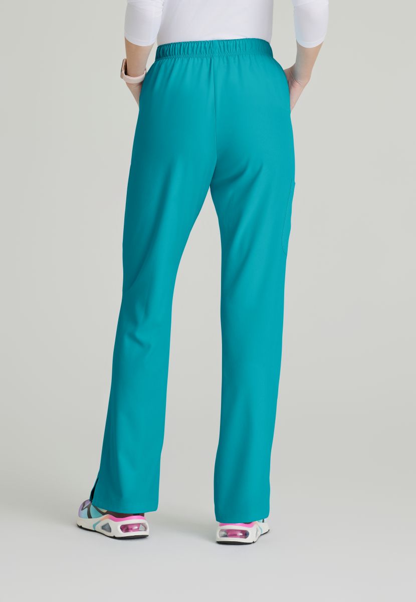 Skechers Reliance 3-Pocket Flat Front Scrub Trousers | Teal