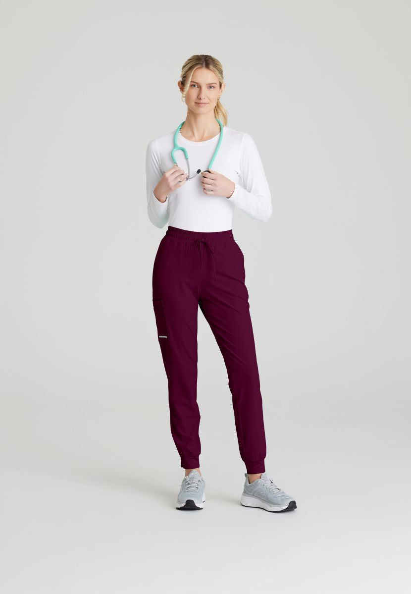 Skechers Theory 4-Pocket Waistband Jogger Pants | Wine