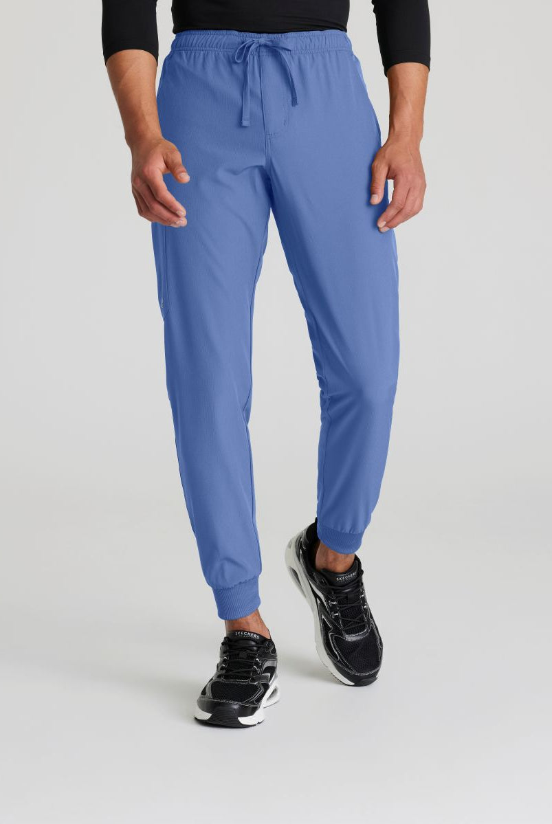 Skecher's Men's Jogger Scrub Pant with Drawstring Elastic Waistband and Cargo Pocket | TRUE CEIL