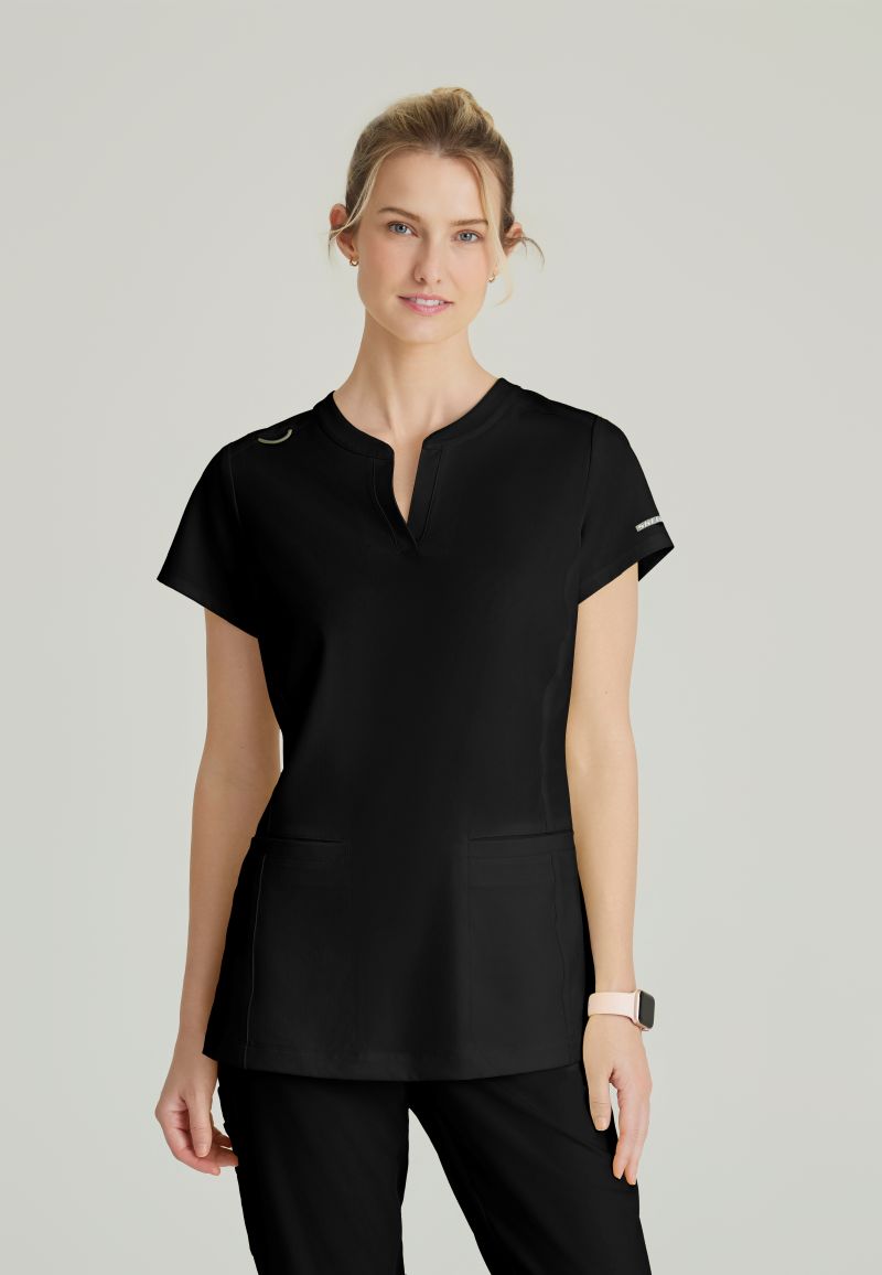 Skechers Women's Coast 2-Pocket Banded Collar Top PRE-ORDER PRODUCT | BLACK