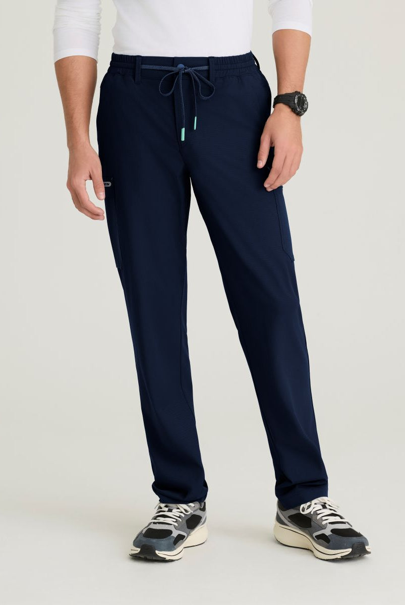 Terrain Men's 6 Pocket Double Cargo Pocket Straight Leg Pant | NAVY