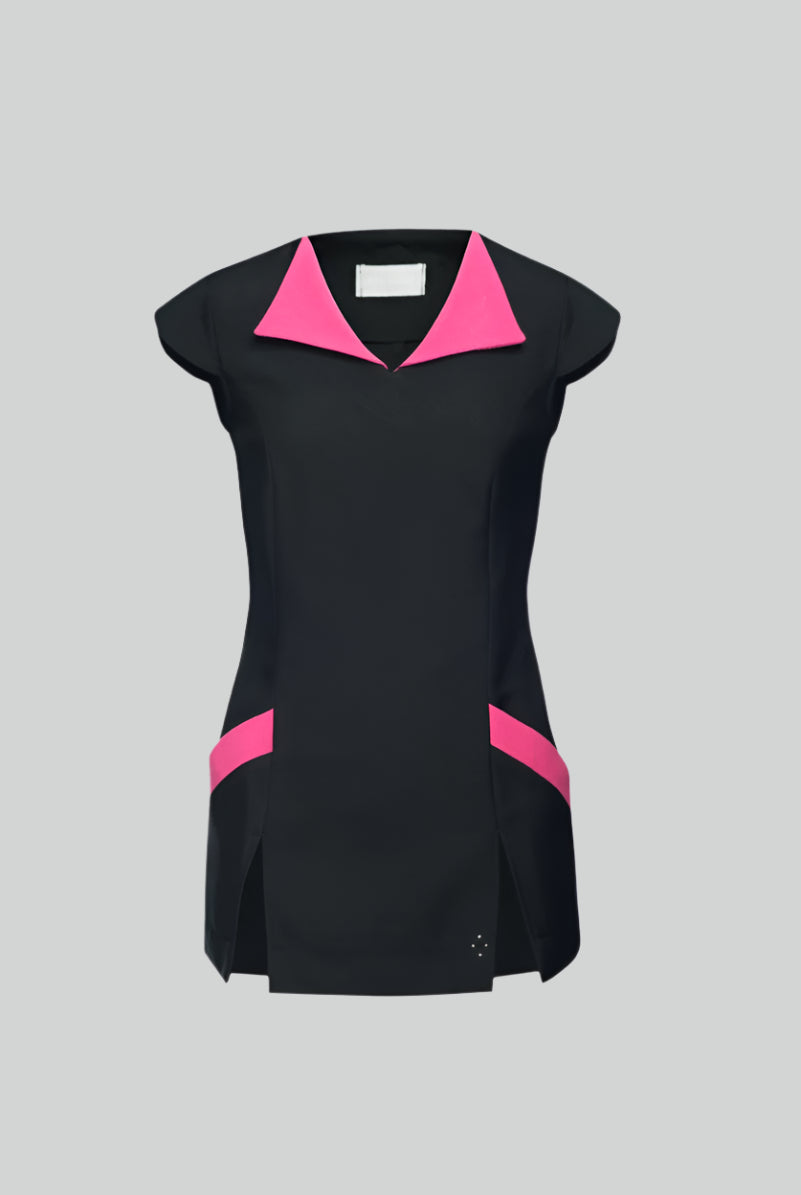 ASHLEY TUNIC ⚡⚡⚡-70% OFF✨ | BLACK/PINK