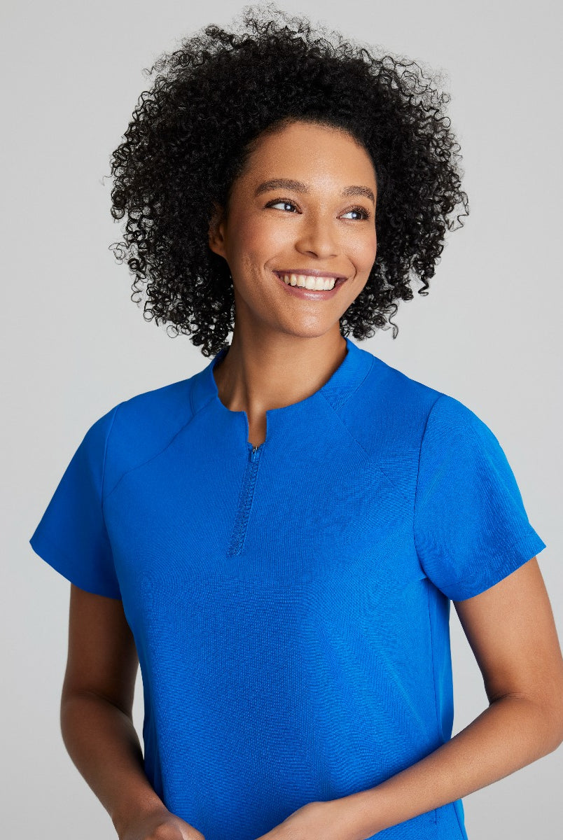 BARCO ONE FLUX FEMALE SCRUB TOP  | New Royal