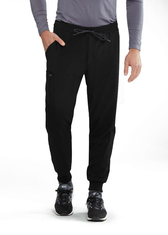 Barco One Men's 6 Pocket Jogger Style Scrub Pants ⚡⚡⚡-25% OFF✨ | BLACK