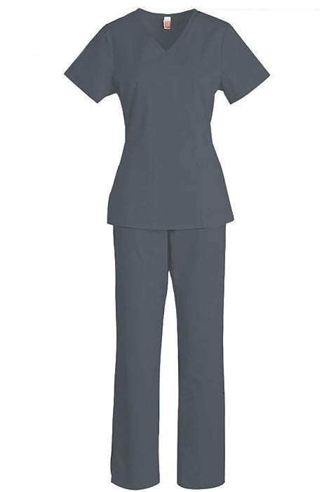 Barco Budget Female V-Neck Scrub Top ⚡⚡⚡-80% OFF✨ | GRANITE