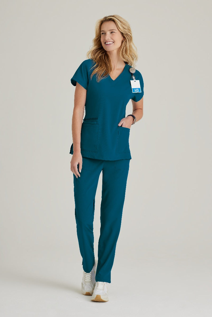 Barco Unify 5-Pocket Slim Leg Scrub Pant | Bahama / Caribbean