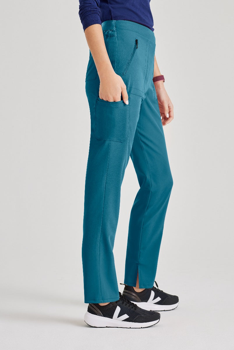 Barco Unify 5-Pocket Slim Leg Scrub Pant | Bahama / Caribbean