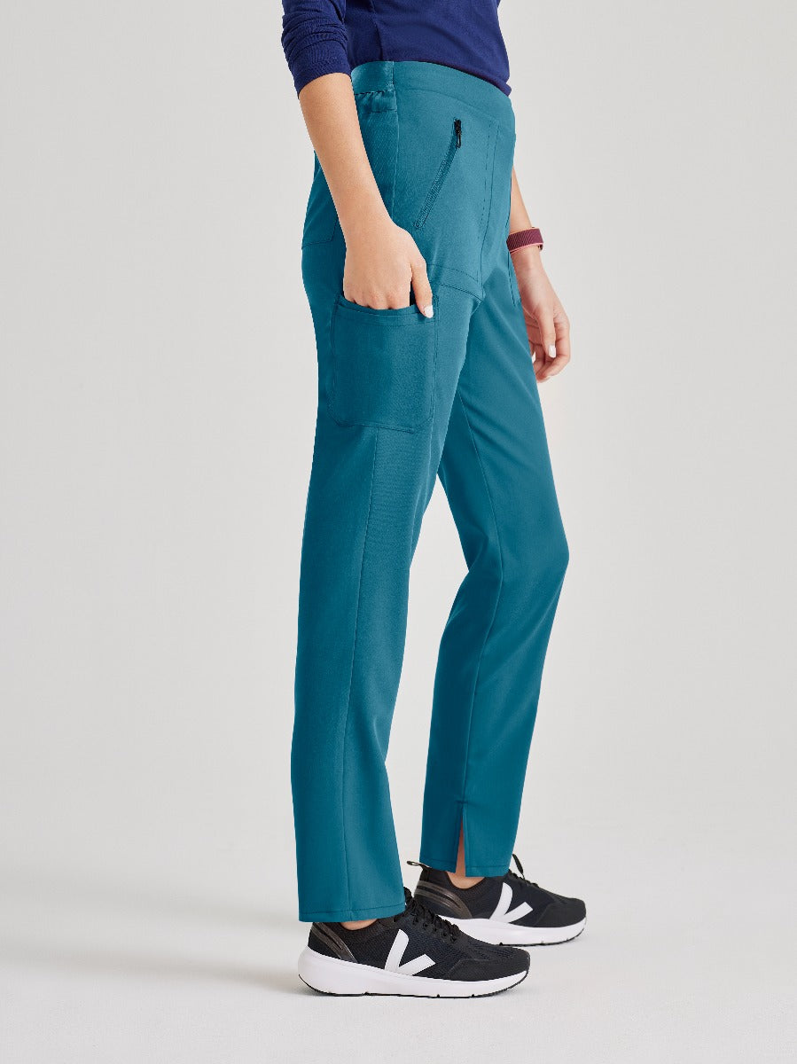 Barco Unify 5-Pocket Slim Leg Scrub Pant | Bahama / Caribbean