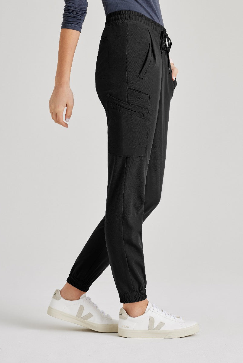 Barco Unify 6-Pocket Jogger Scrub Pant | BLACK