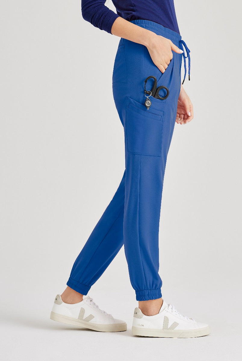Barco Unify 6-Pocket Jogger Scrub Pant | New Royal