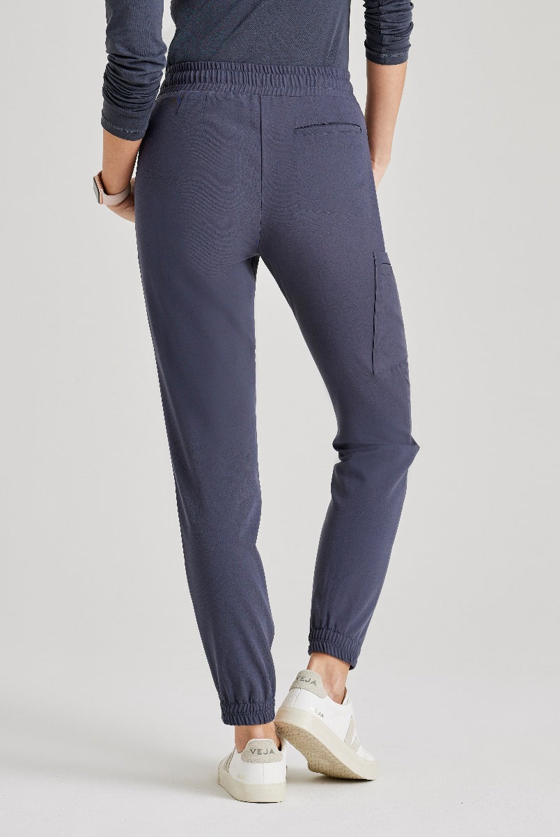 Barco Unify 6-Pocket Jogger Scrub Pant | Steel