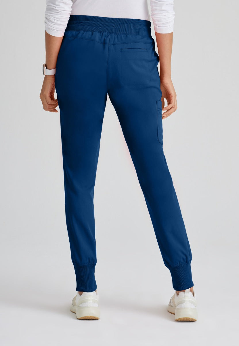 Grey's Anatomy Eden Women's 5-Pocket Cargo Jogger Scrub Pant | NAVY