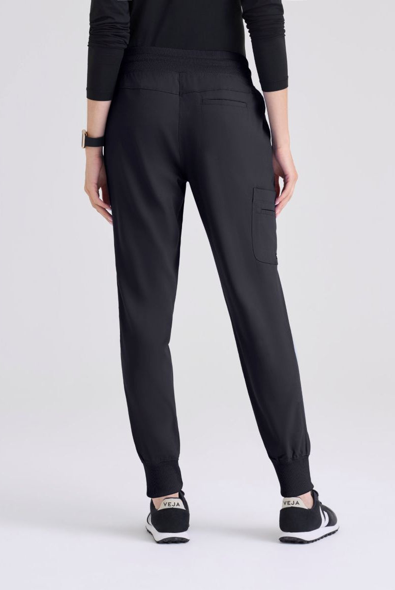 Grey's Anatomy Eden Women's 5-Pocket Cargo Jogger Scrub Pant | Steel