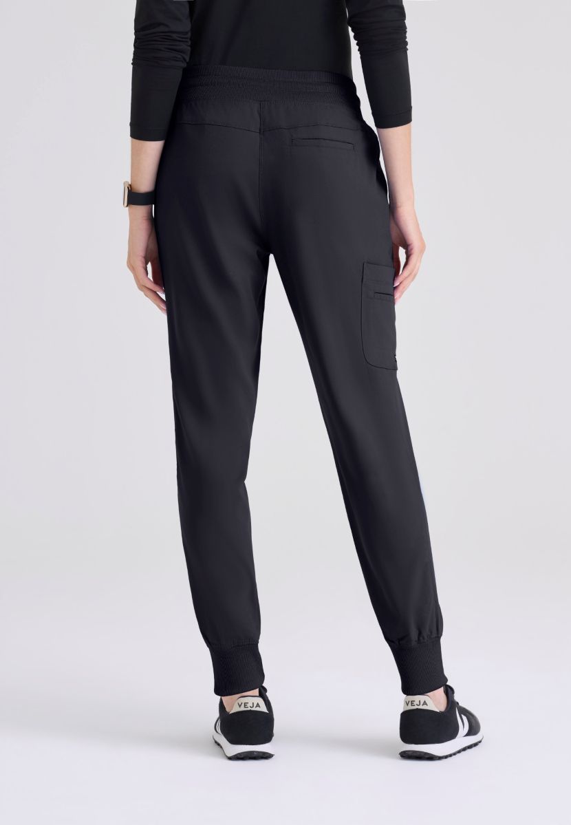 Grey's Anatomy Eden Women's 5-Pocket Cargo Jogger Scrub Pant | Steel