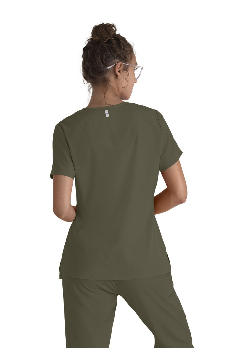 Grey's Anatomy Bree Tuck-in Scrub Top | OLIVE