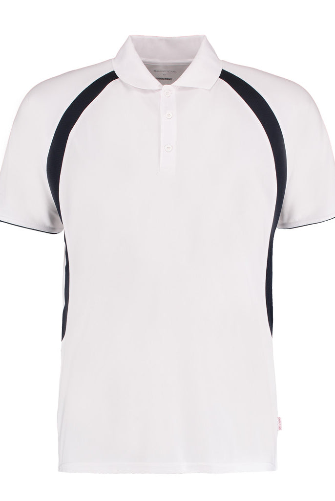 PHYSIOTHERAPY POLO SHIRT UNISEX WITH LOGO | WHITE/NAVY