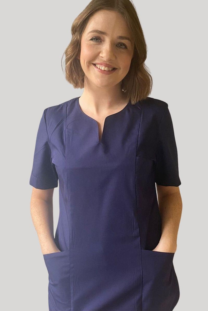 Diamond Designs Lightweight Female Top | NAVY