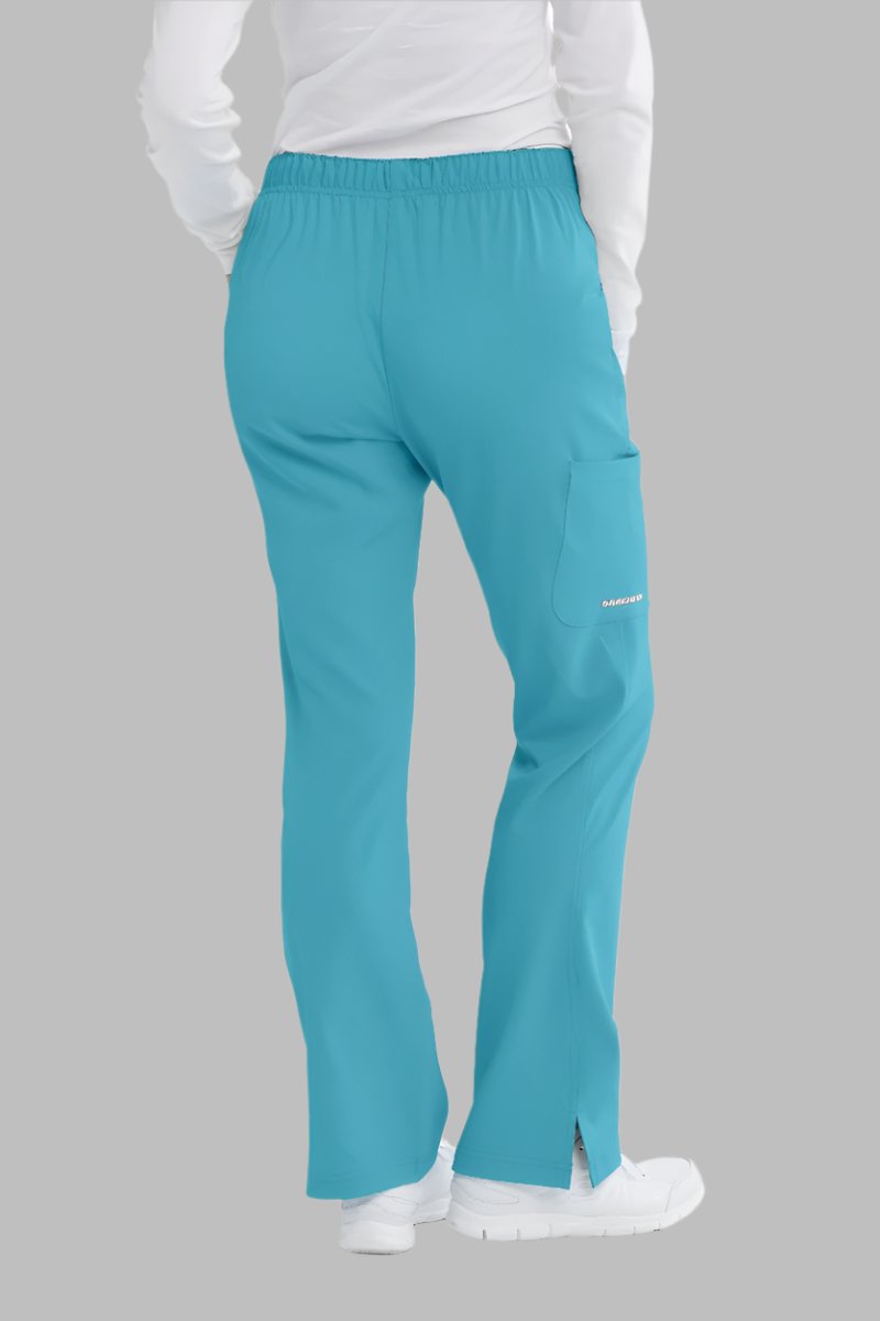 SKECHERS RELIANCE 3-POCKET FLAT FRONT PANTS | TURQUOISE
