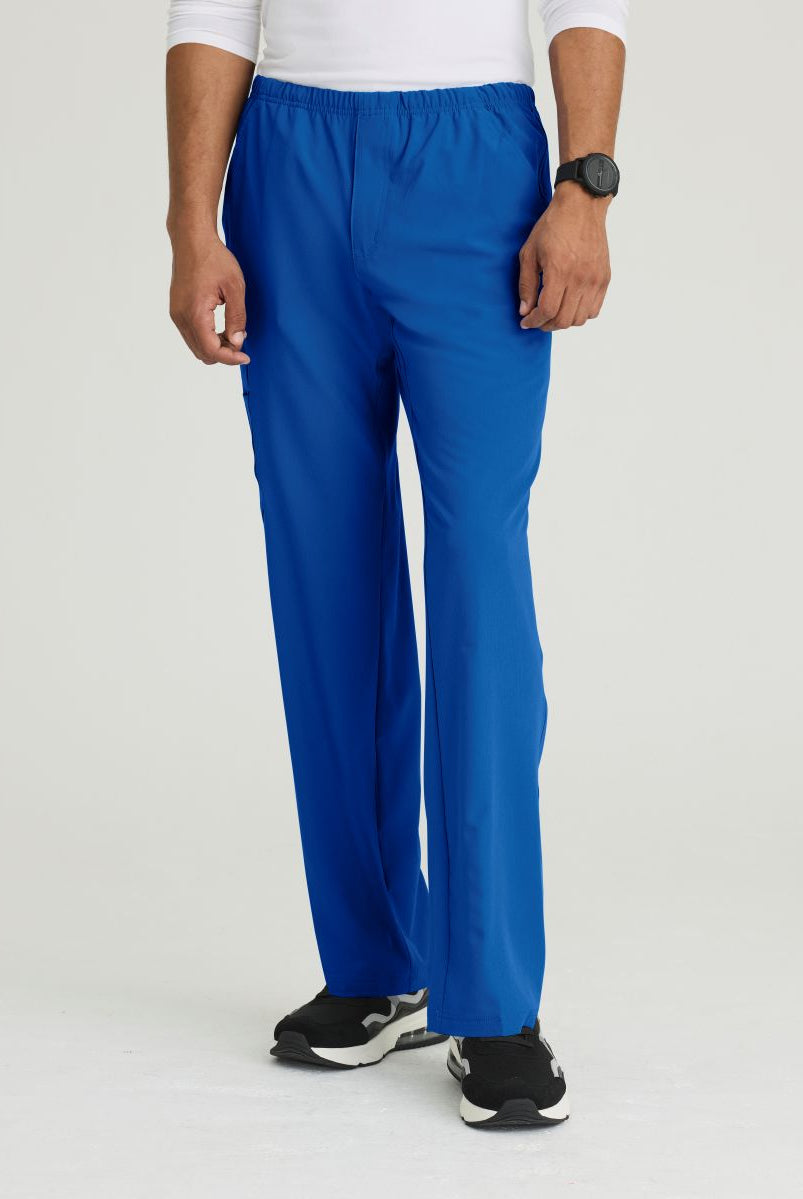 SKECHERS MALE STRUCTURE 4 POCKET ELASTIC WAISTBAND PANT | New Royal