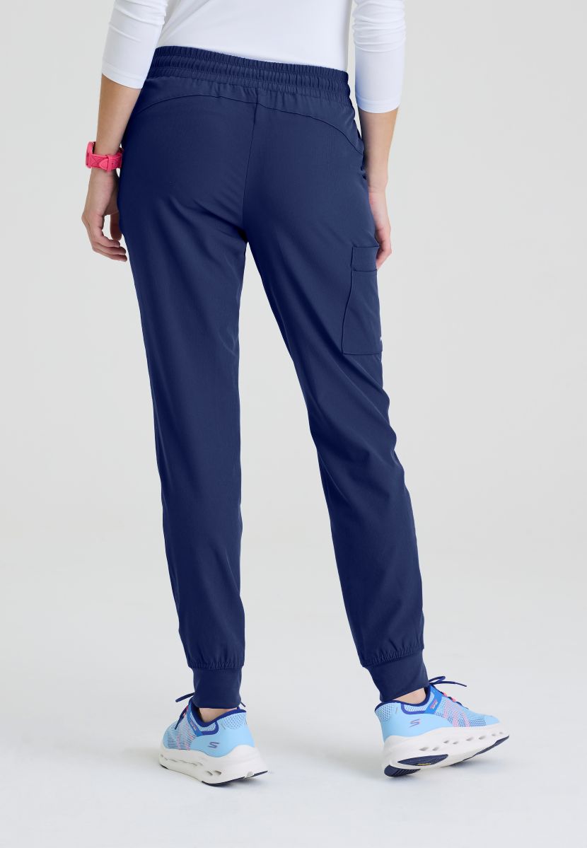SKECHERS THEORY 4-POCKET WAISTBAND JOGGER PANTS | NAVY