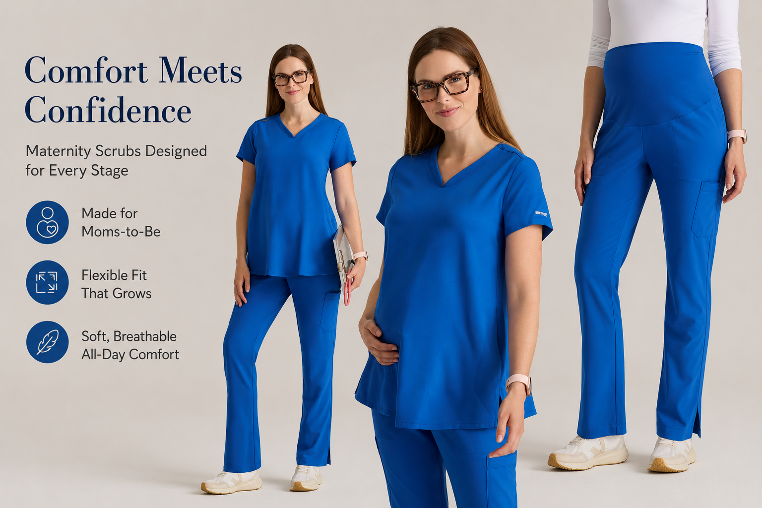 Best Maternity Scrubs in Ireland: What Nurses Should Look for During Pregnancy