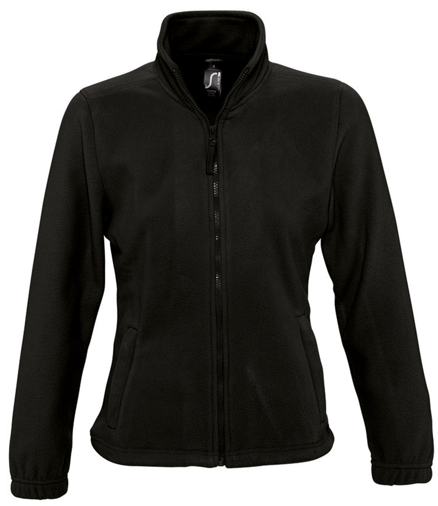 54500 SOL'S Ladies North Fleece Jacket | BLACK