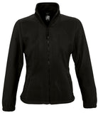 54500 SOL'S Ladies North Fleece Jacket | BLACK