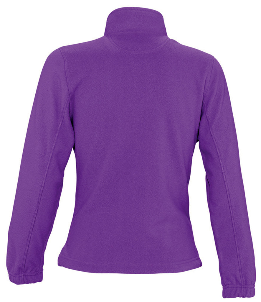 54500 SOL'S Ladies North Fleece Jacket | Dark Purple