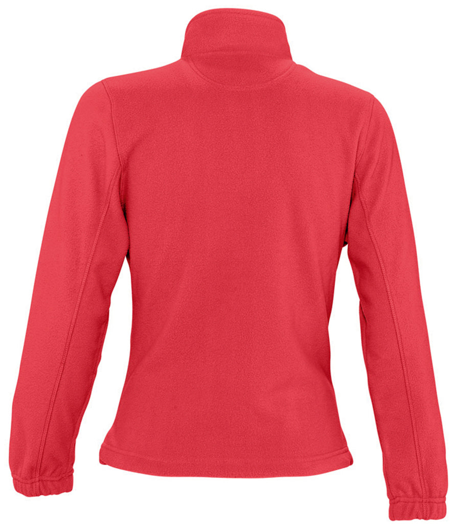 54500 SOL'S Ladies North Fleece Jacket | Red