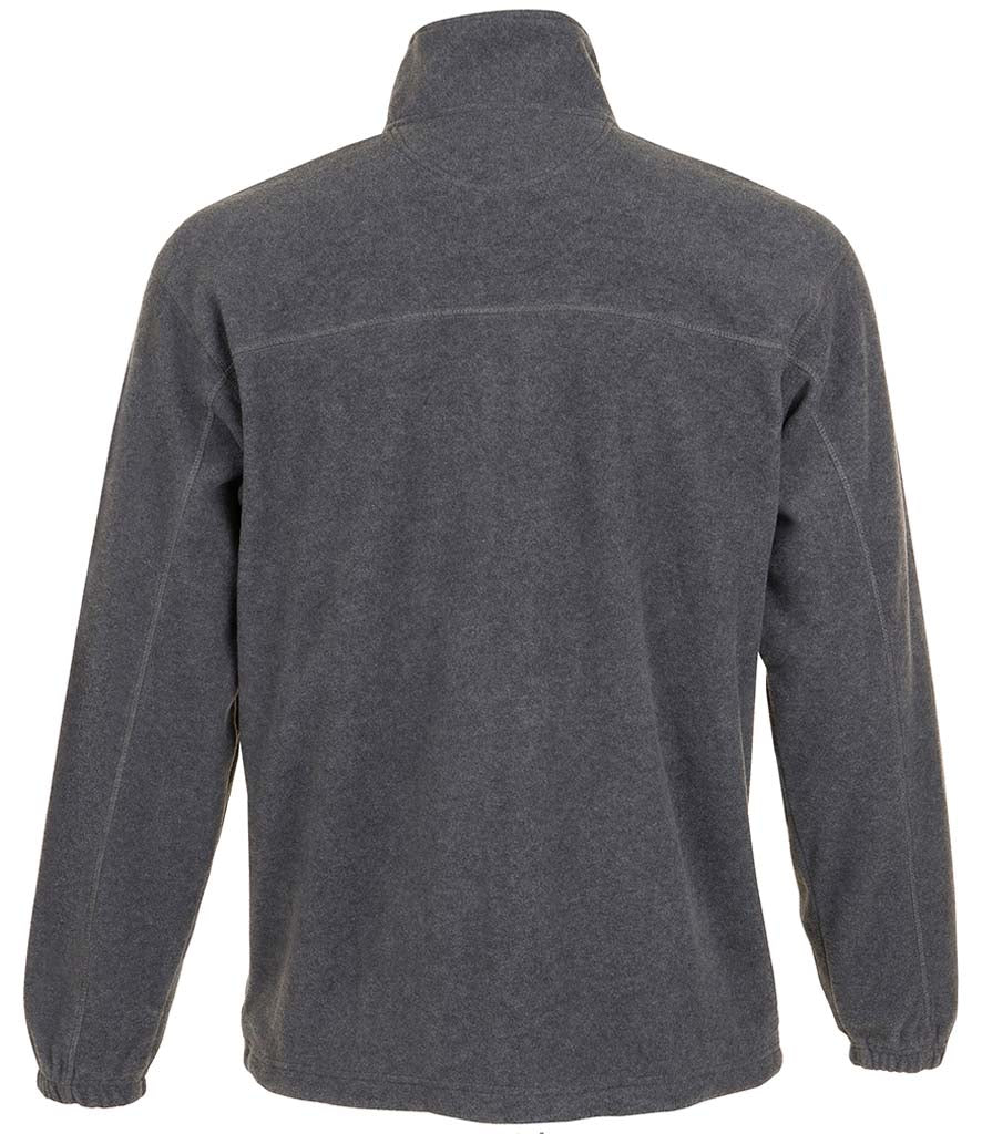 55000 SOL'S North Fleece Jacket | Grey Marl