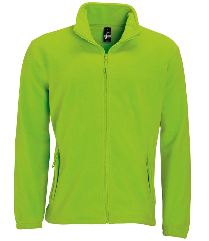 55000 SOL'S North Fleece Jacket | Lime Green