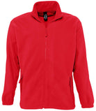 55000 SOL'S North Fleece Jacket | Red