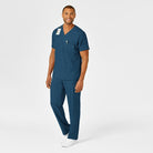 W123 MEN'S V-NECK TOP | Bahama / Caribbean
