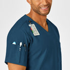 W123 MEN'S V-NECK TOP | Bahama / Caribbean