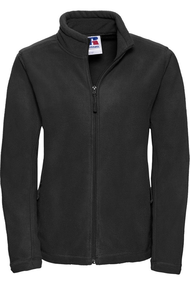 Navy 2-Pocket Fleece Female | BLACK