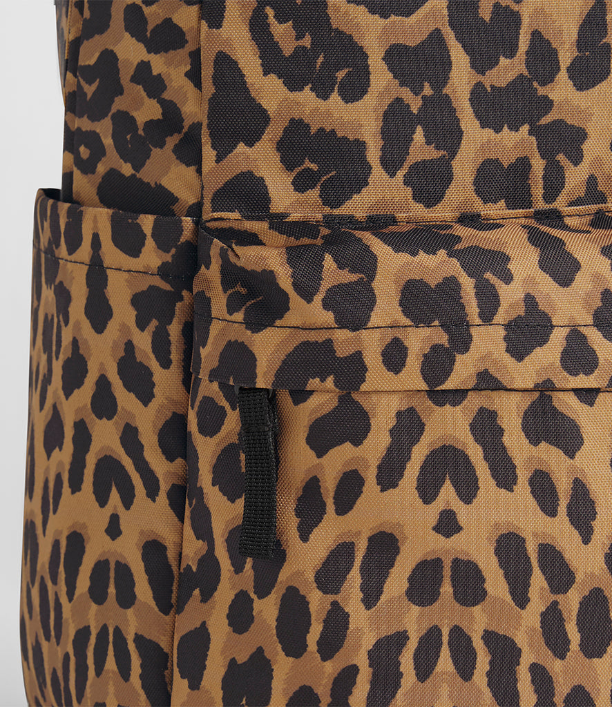 BG195 BagBase Leopard Print Backpack