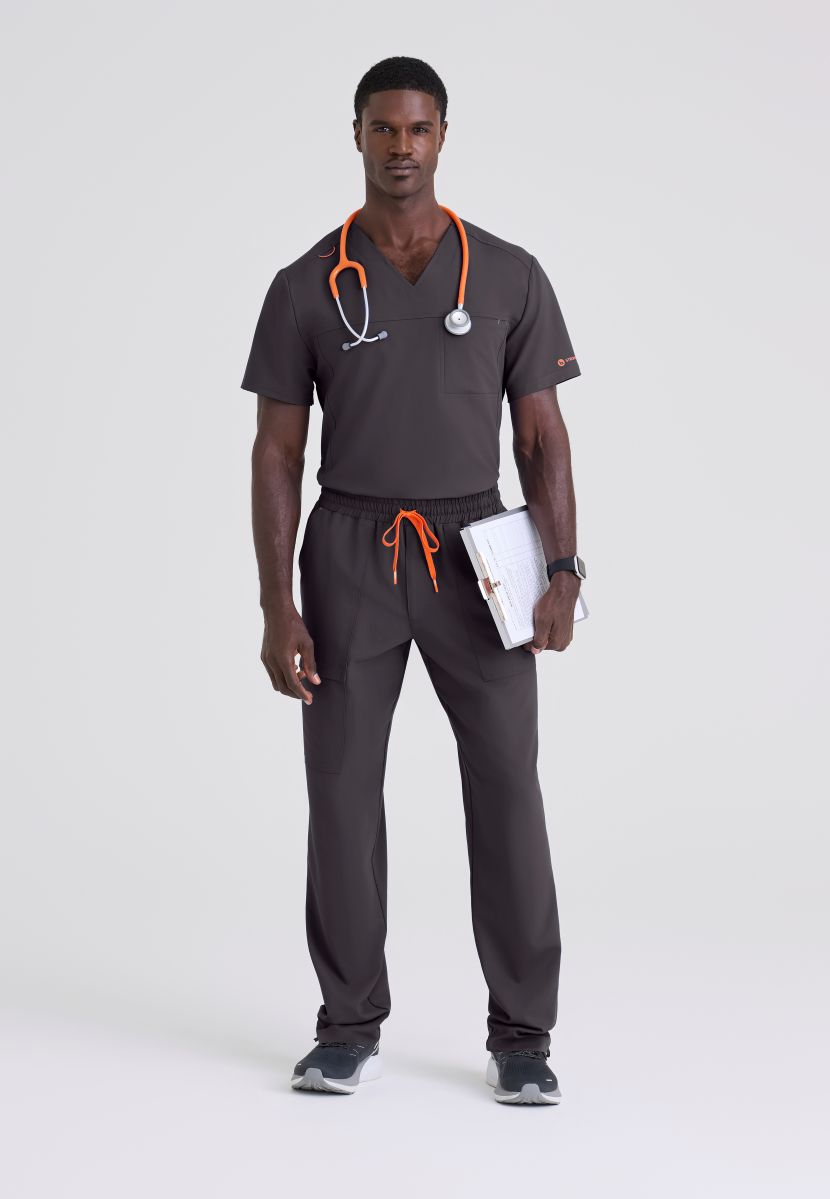 Terence  Men's Complete Scrub Set | Pewter Grey