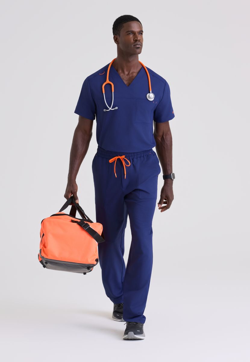 BOS744 Terrence Male Set | NAVY