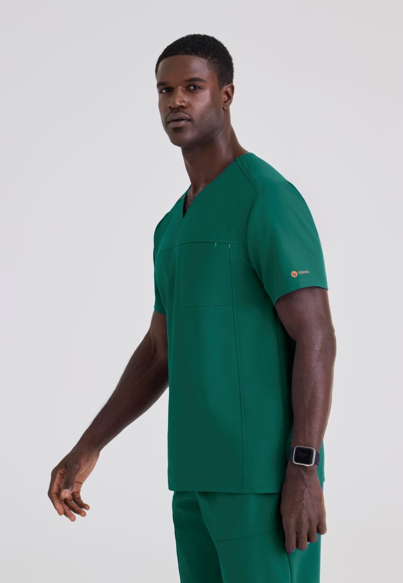 Terence  Men's Complete Scrub Set | Hunter Green