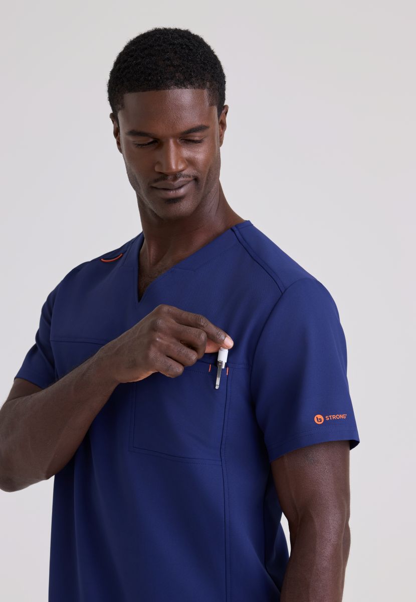 BOS744 Terrence Male Set | NAVY