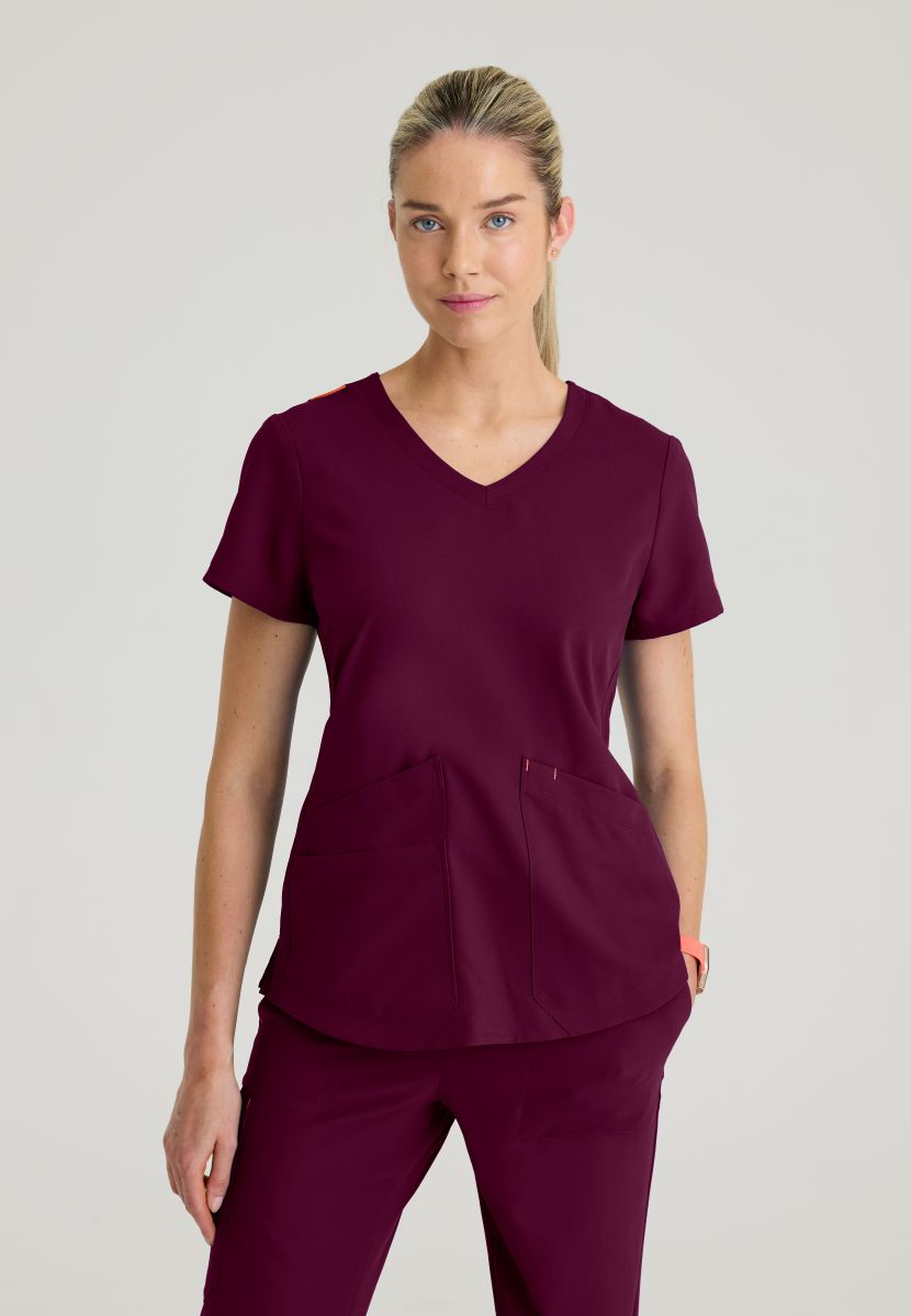 Barco Strong ZOE Scrub Set | Wine