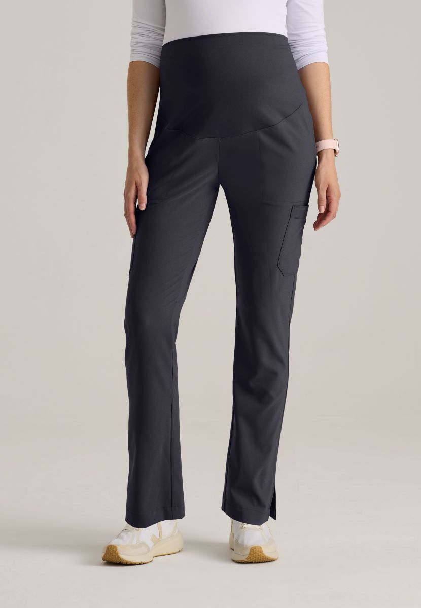 Grey's Anatomy Evolve Women's Promise 6-Pocket Maternity Pant | Steel
