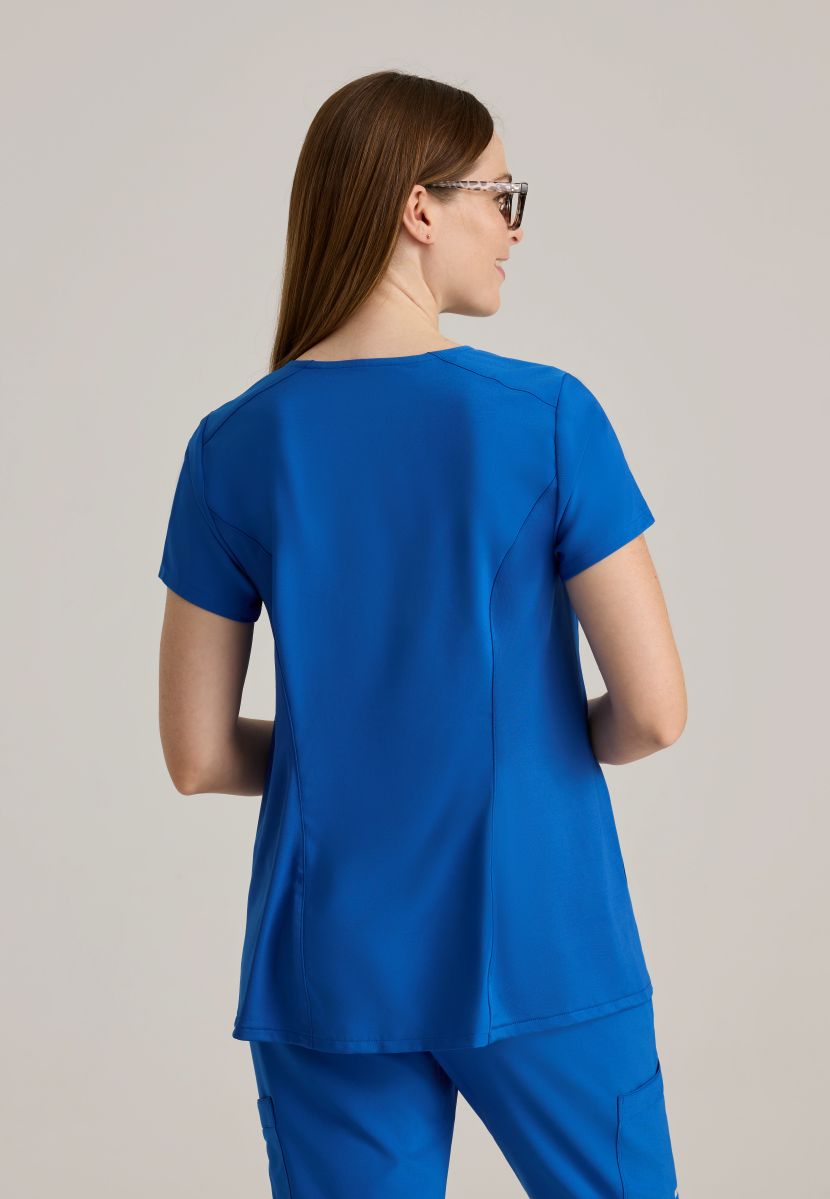 Grey's Anatomy Evolve Promise 2-Pocket Maternity Top | New Royal
