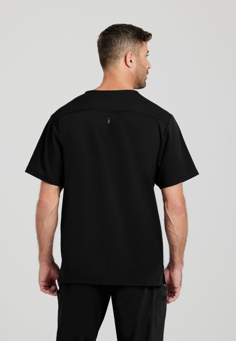 Grey's Anatomy Murphy V-Neck Scrub Top | BLACK